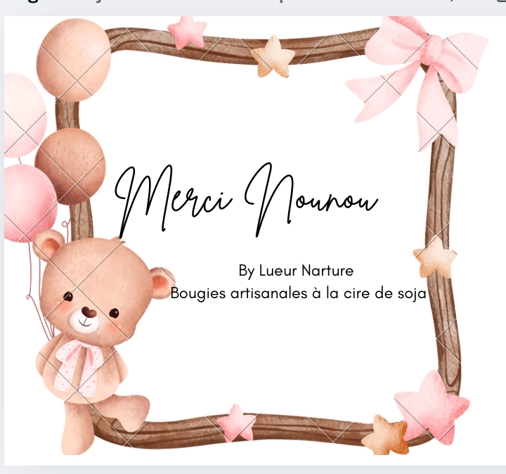 Maxi bouquet Merci