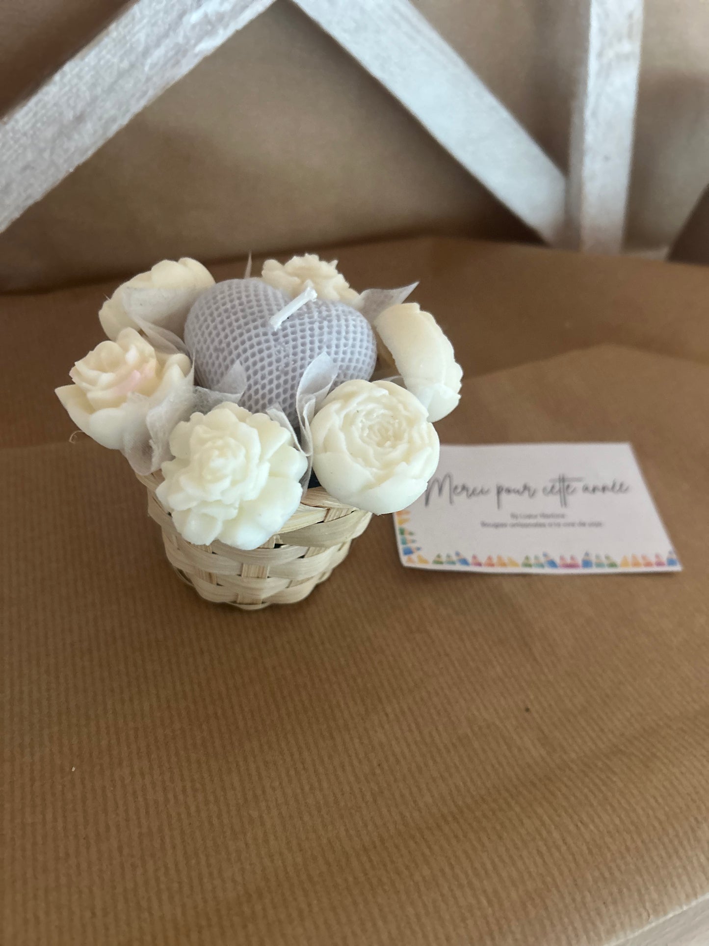 Mini bouquet de fondants parfumés au Monoï