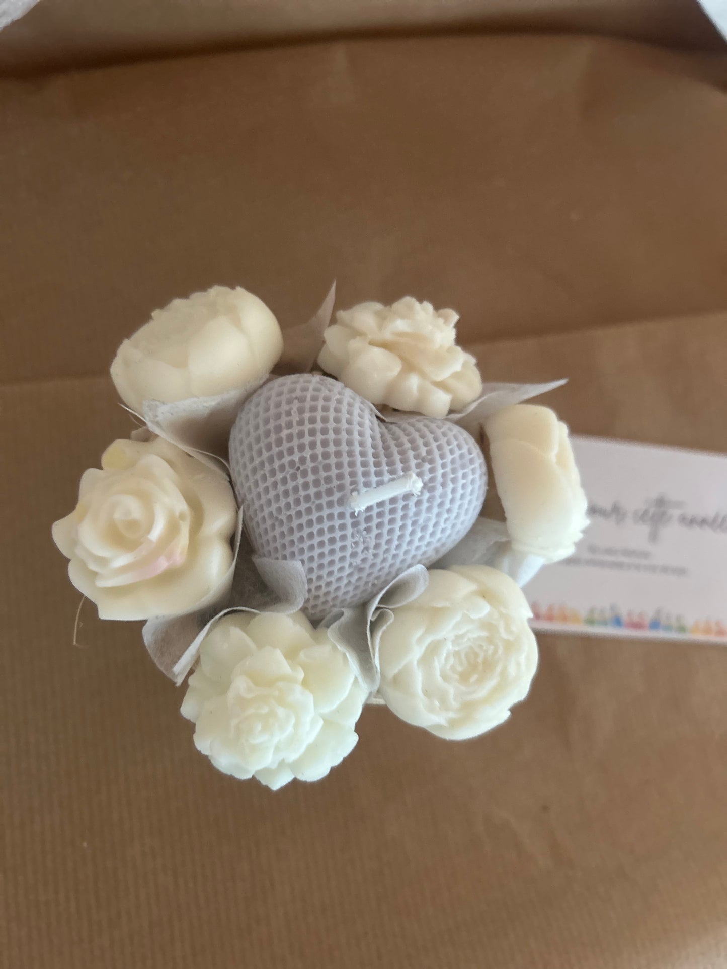 Mini bouquet de fondants parfumés au Monoï