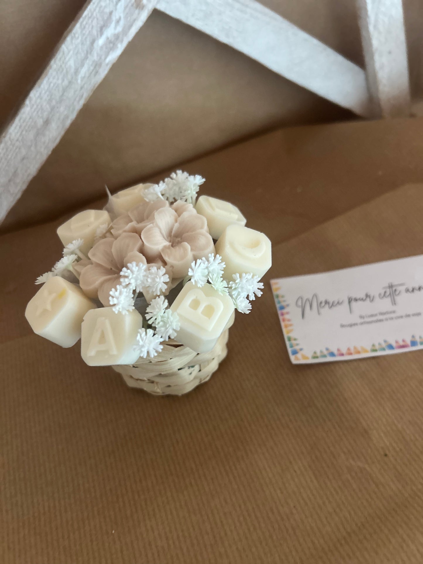 Mini bouquet de fondants parfumés au Monoï