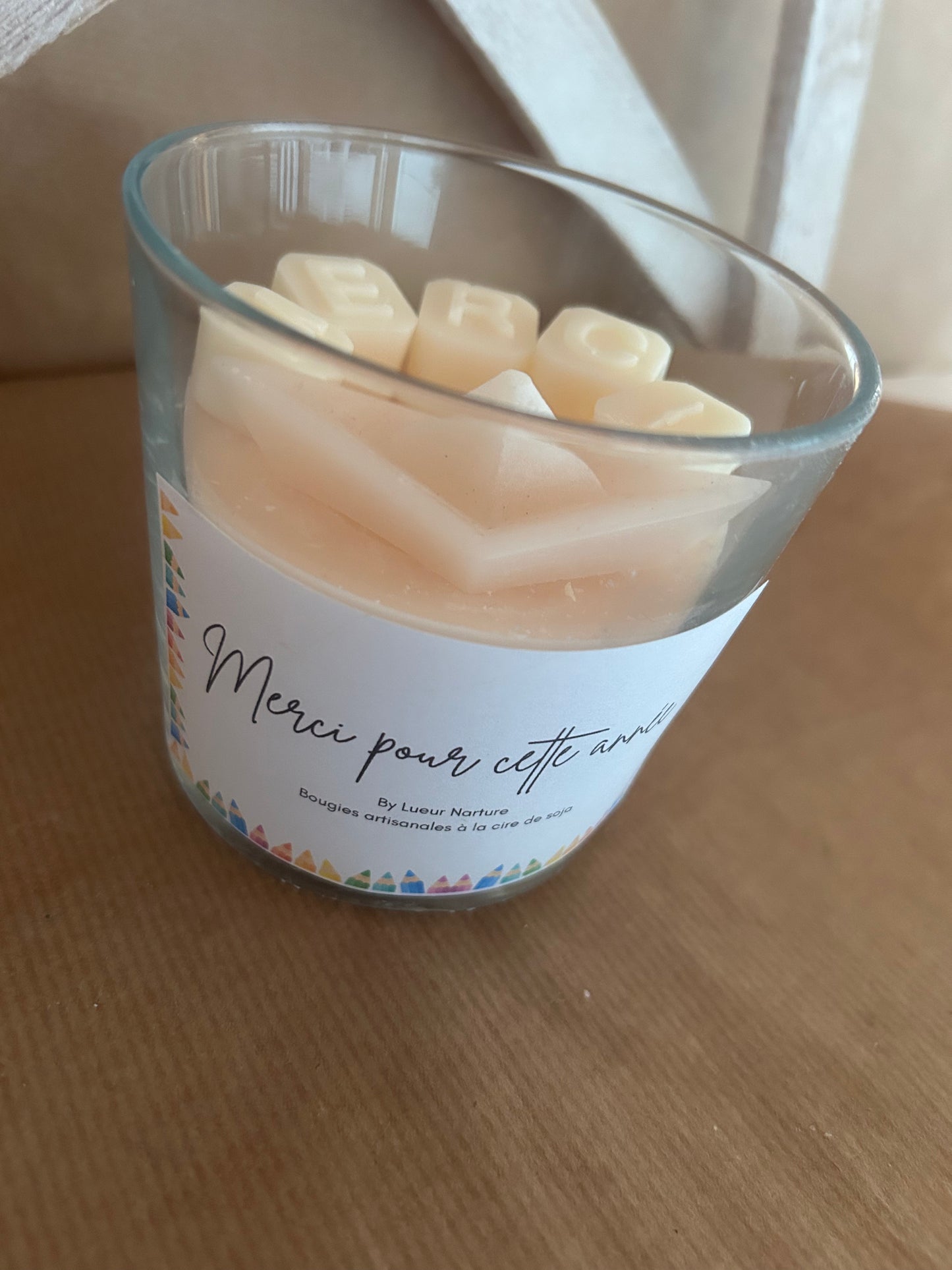 Bougie merci pour cette année