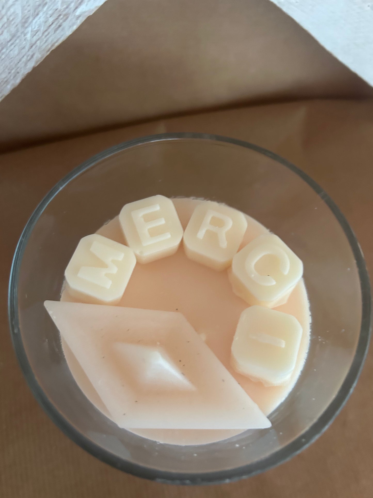 Bougie merci pour cette année
