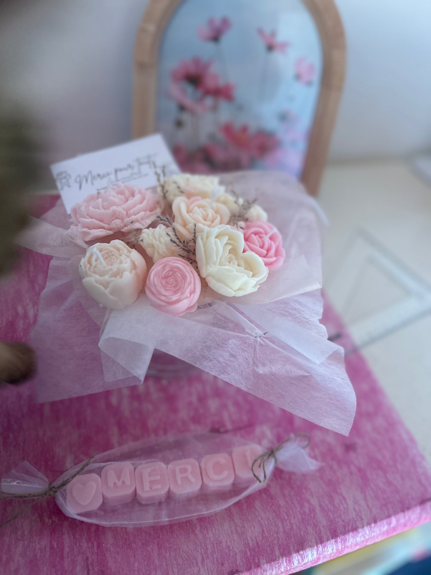Maxi bouquet Merci
